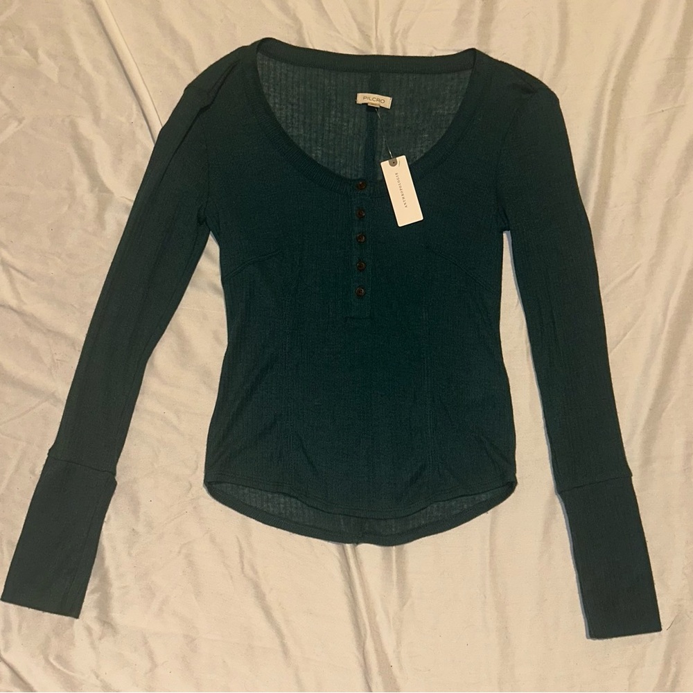 Teal lightweight sweater